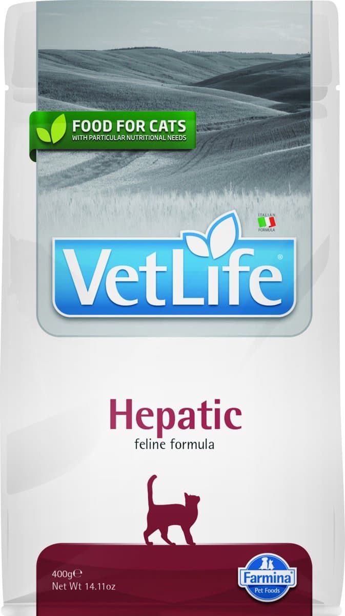 Vet Life kattenvoeding Hepatic 400 gr.