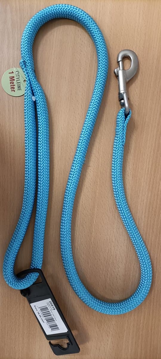 Wolters Citylijn neon aqua blauw 1 meter lang 13mm breed