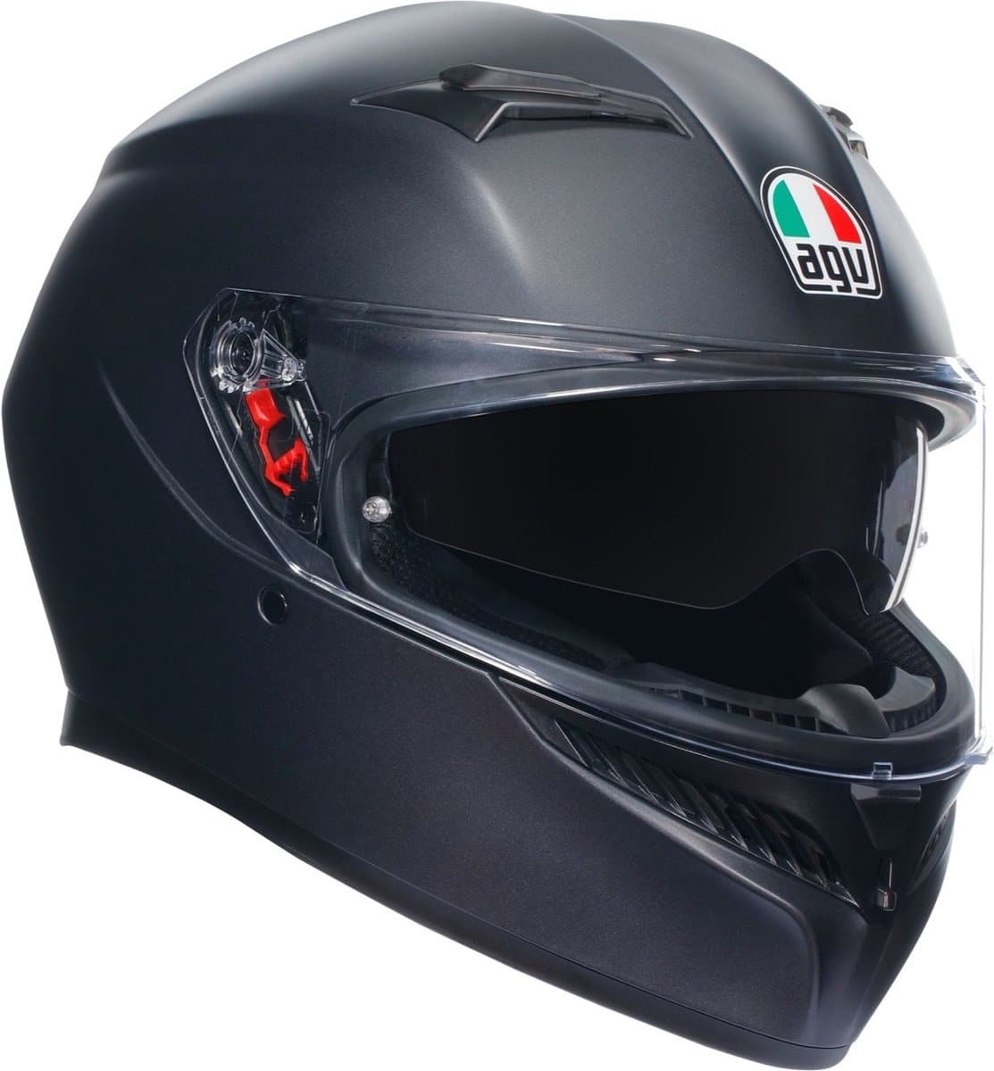 AGV K3 Mat zwart ECE2206 - Maat XL - Integraal helm - Scooter helm - Motorhelm - Zwart - Scooterhelmen mannen en vrouwen.