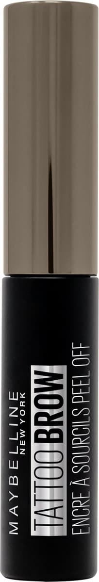 Maybelline Tattoo Brow duurzaam afplakbaar halfpermanente gel kleurstof tot 3 dagen
