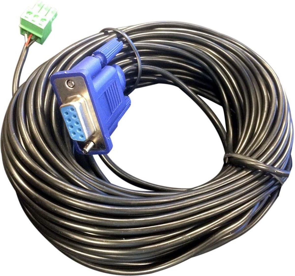 Vivolink VLCPARS232/15M seriële kabel Zwart RS-232 Phoenix