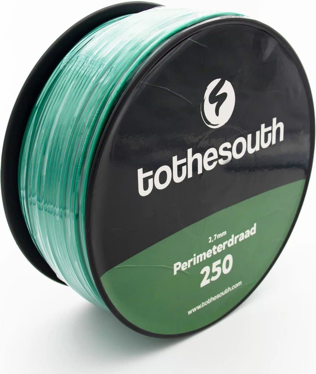 To the South® 2.7mm Perimeterdraad / Begrenzingsdraad geschikt voor Zoef Robotmaaiers - 250 meter