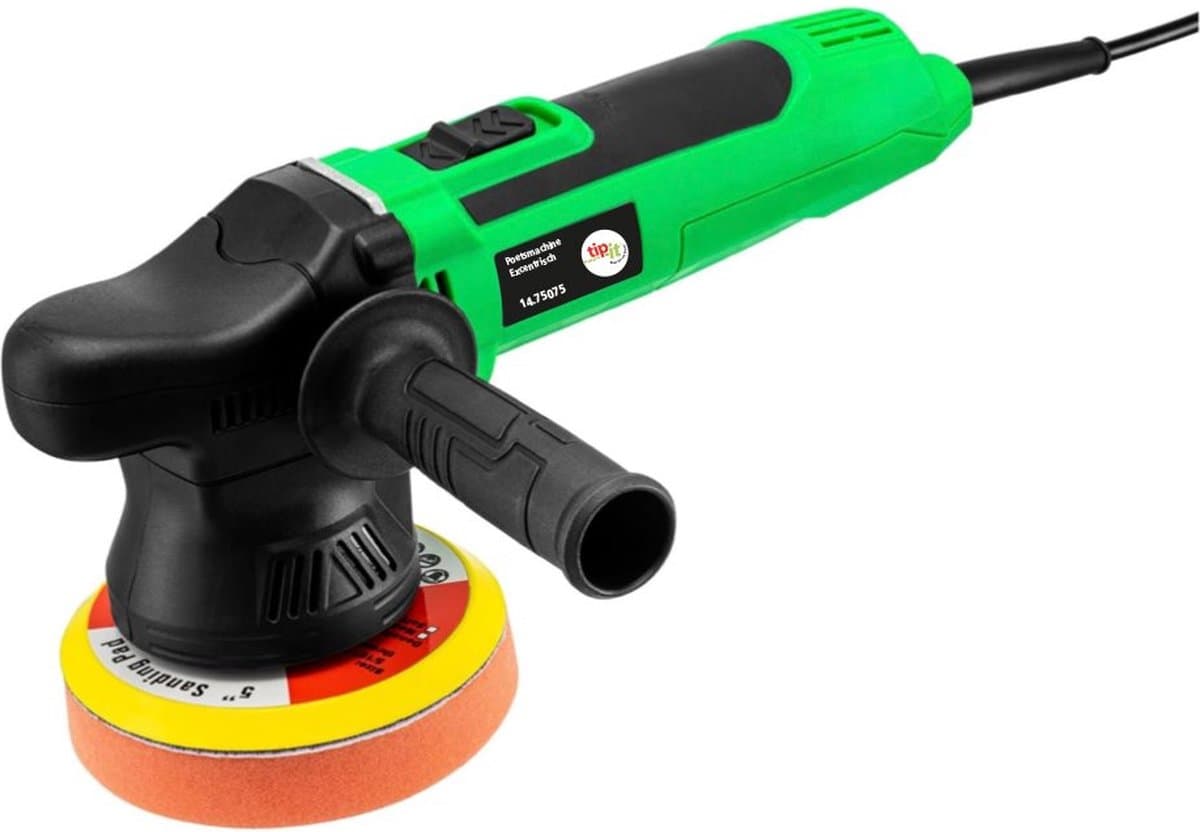 Tip-it Polijstmachine set - Excentrische Polijstmachine - Polijstschijven - Polijst gereedschap