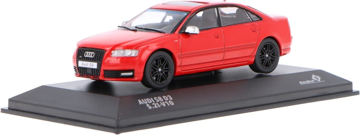 Audi A8 S8 5.2i V10 2010 Rood