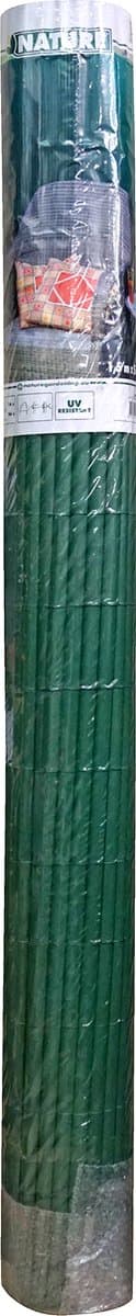 Nature - Tuinscherm - enkelzijdig - 1,5 x 5m - PVC - groen