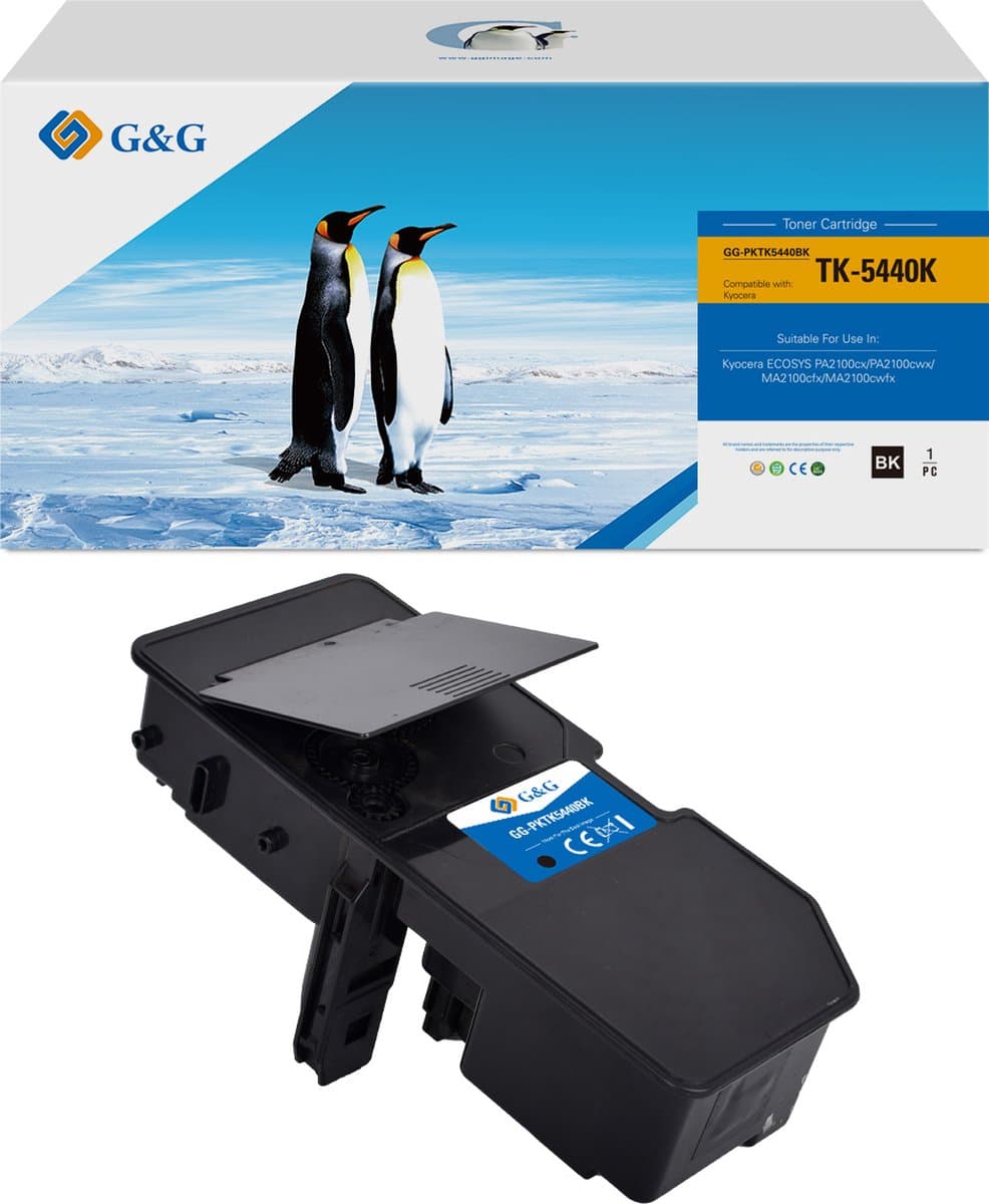 G&G TK5440 Huismerk Toner Alternatief voor Kyocera TK-5440K Zwart Hoge capaciteit