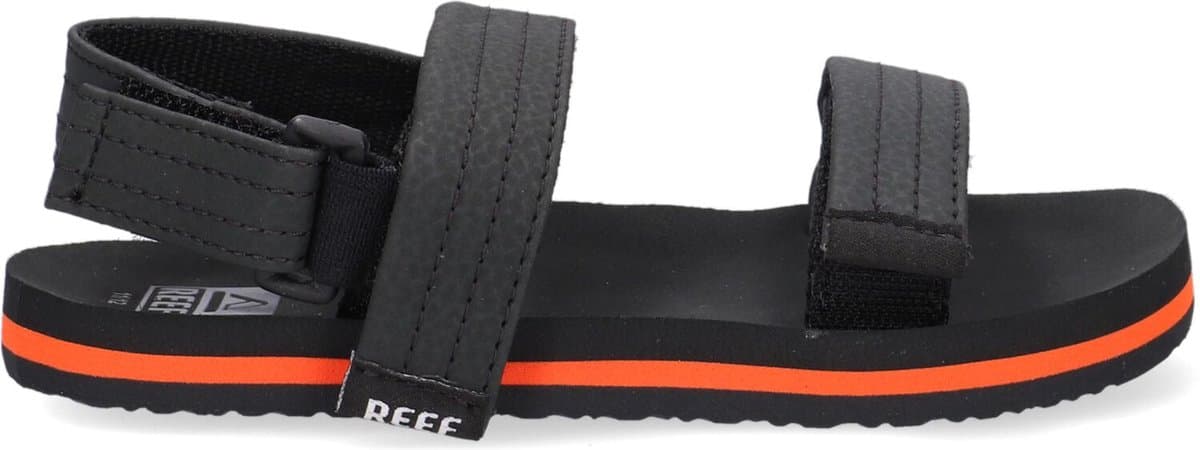Reef Lil Ahi Convertible Jongens Sandalen - Zwart/Oranje - Maat 25