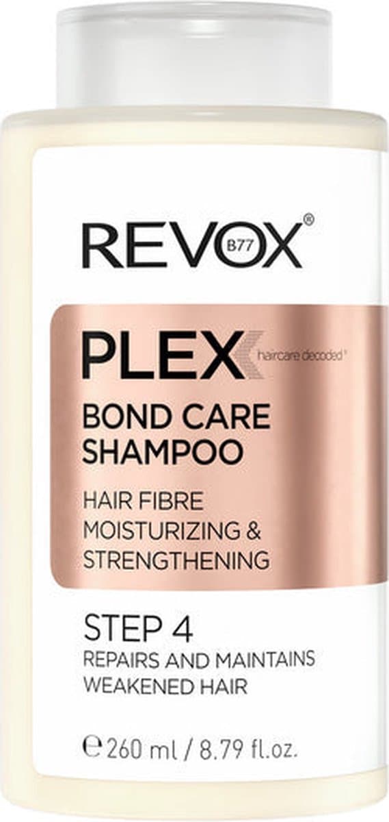 Revox - Bond Care Fibre Moisturizing & Strengthening Shampoo Step 4 - 260ml