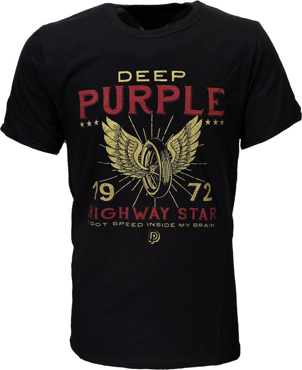 Deep Purple Highway Star T-Shirt - Officiële Merchandise - S