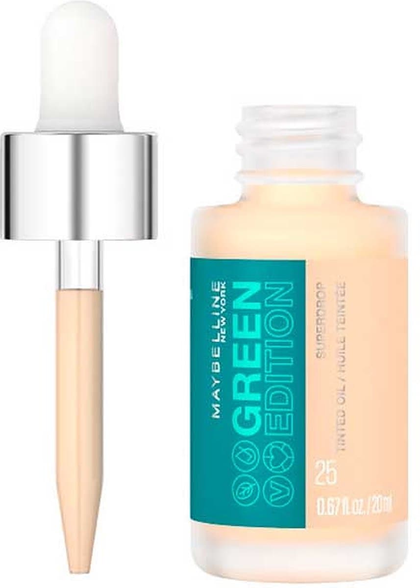 Maybelline Green Edition superdrop getinte oliefoundation nr. 25 20 ml