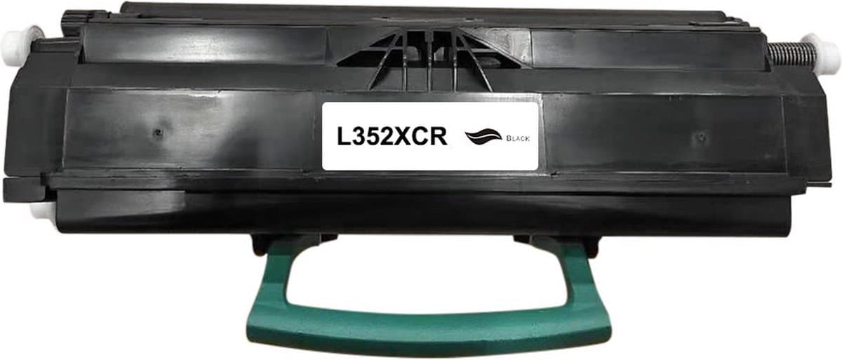 Lexmark E352H31E Toner Zwart 9000pag - Huismerk Alternative - E350D E352DN Compatible - E352H31E alternatief compatible Lexmark inktcartridge