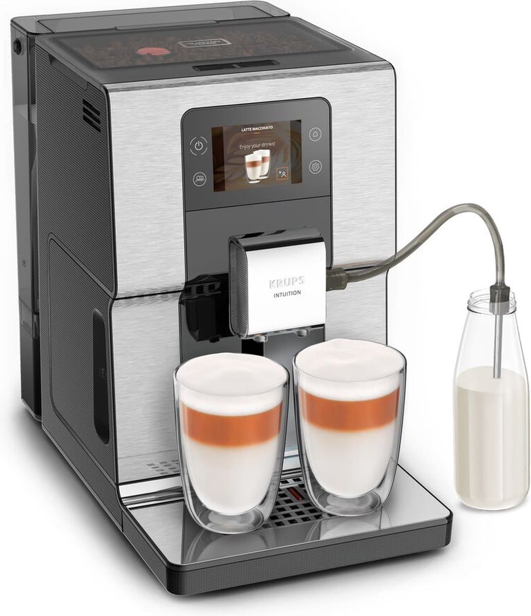 Krups EA876D - Espressomachine - 15 bar - 3 liter - roestvrij staal