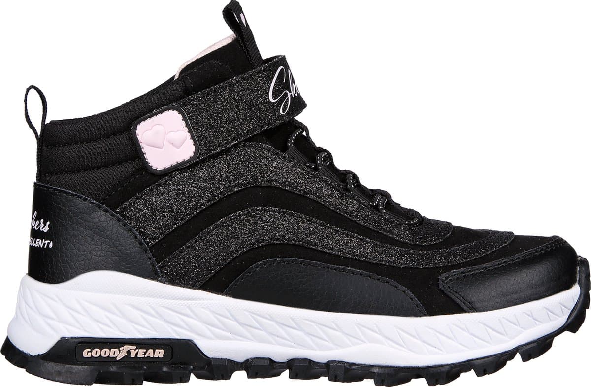 Skechers Fuse Tread - Wild Adventure Meisjes Sneakers - Zwart