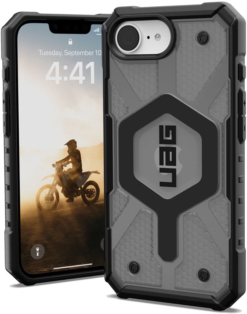 UAG - Pathfinder Clear Mag geschikt voor iPhone 16e (2025) Hoesje - transparant