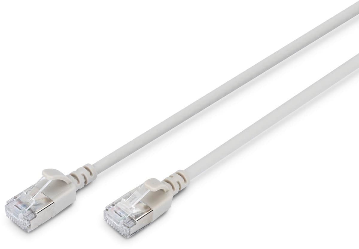 Digitus DK-1632-A-010S netwerkkabel Grijs 1 m Cat6a F/FTP (FFTP)