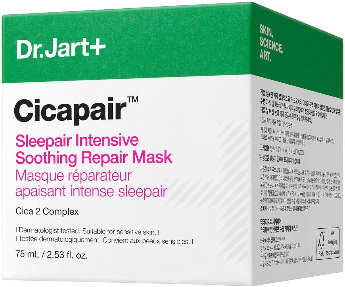 Dr.Jart+ CICAPAIR Sleepair Intensive Verzachtend Herstelmasker 75 ml