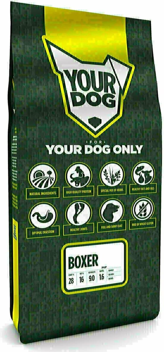 Yourdog Boxer - Hondenbrokken - Pup - 12 kg