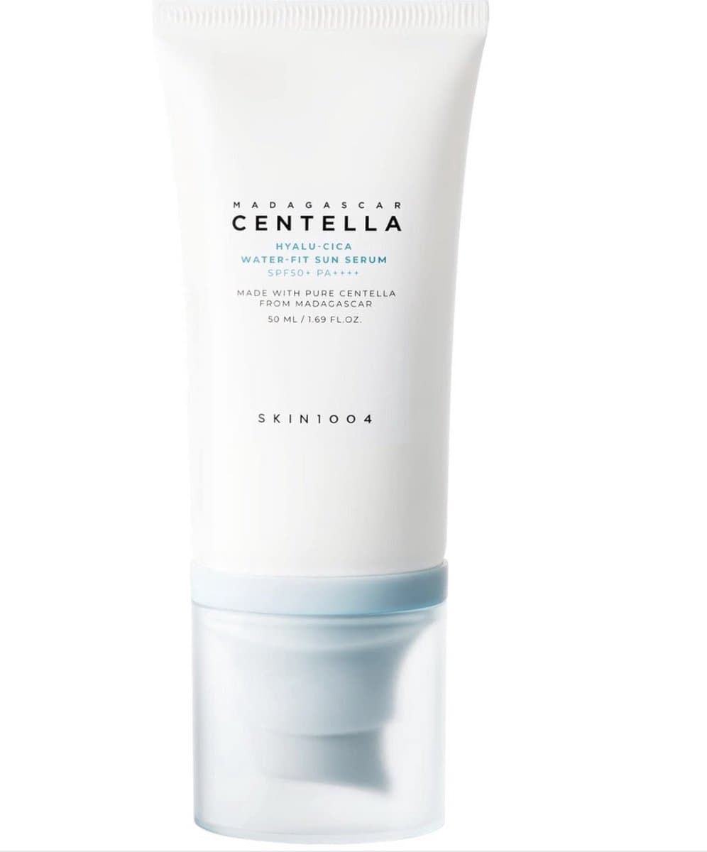 SKIN1004 Madagascar Centella Hyalu-Cica Water-Fit Sun Serum SPF 50+ PA++++ 100ml Zonnebrand - Korean Skincare - Jumbo