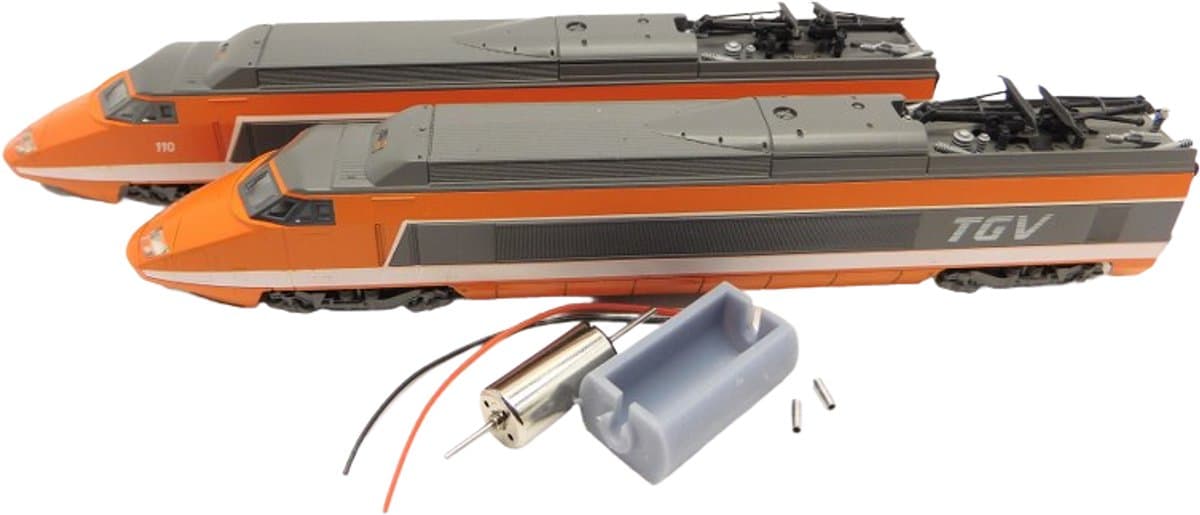 micromotor NH009 motor ombouwset voor Kato TGV (Oud)