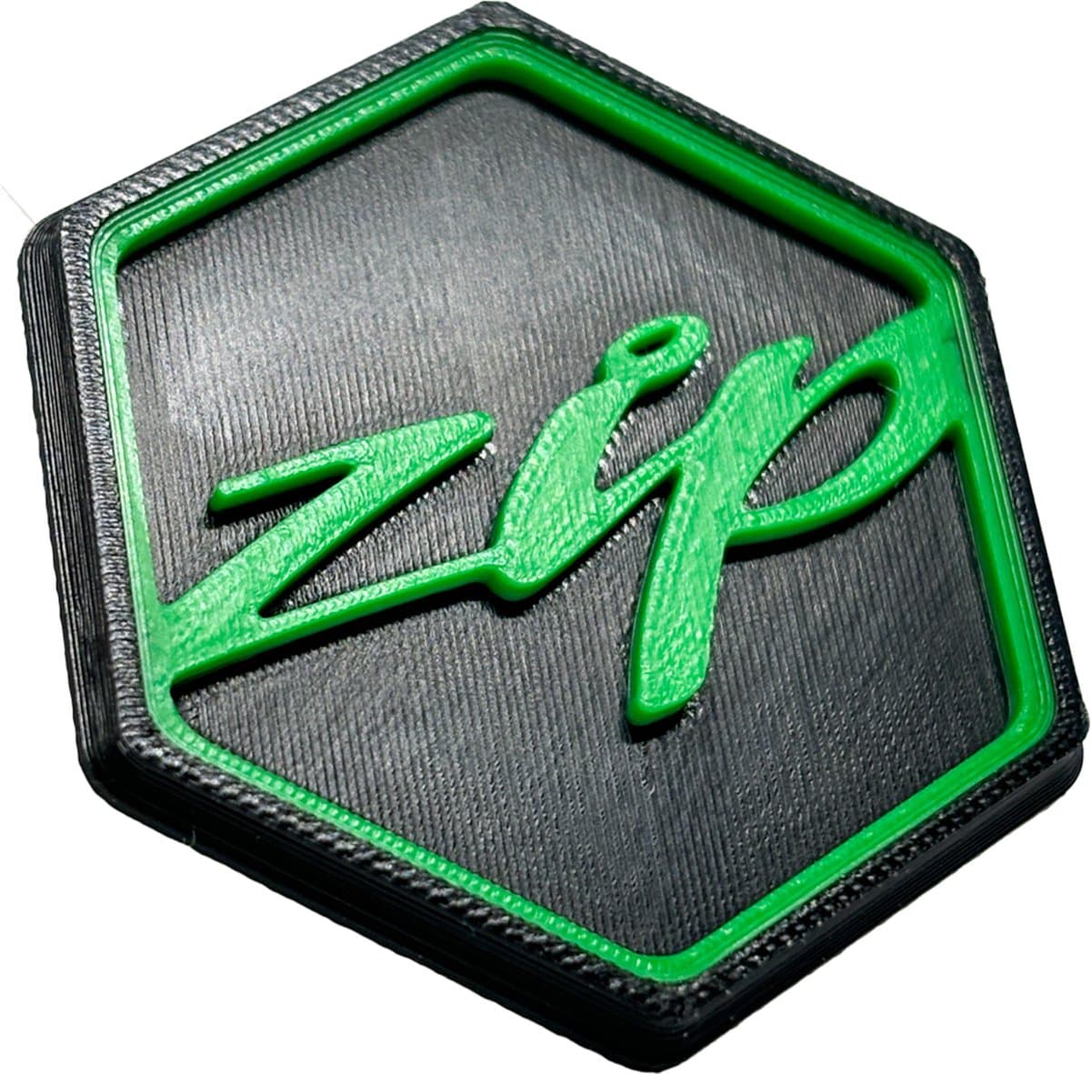 Piaggio ZIP Logo 3D Printed Groen