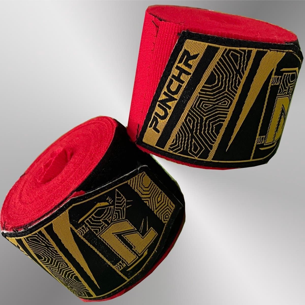 PunchR™ Premium Boksbandages Hand Wraps 500 cm Rood