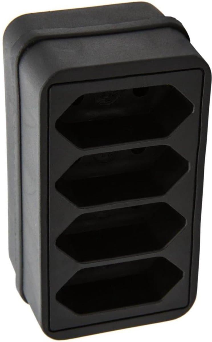Allteq - Stopcontact splitter - 4-voudig
