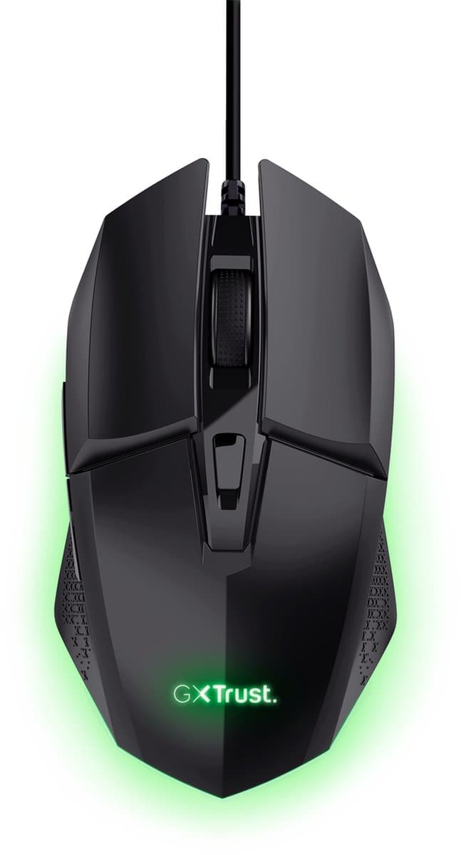 Trust GXT 109 Felox muis Gamen Rechtshandig USB Type-A Optisch 6400 DPI