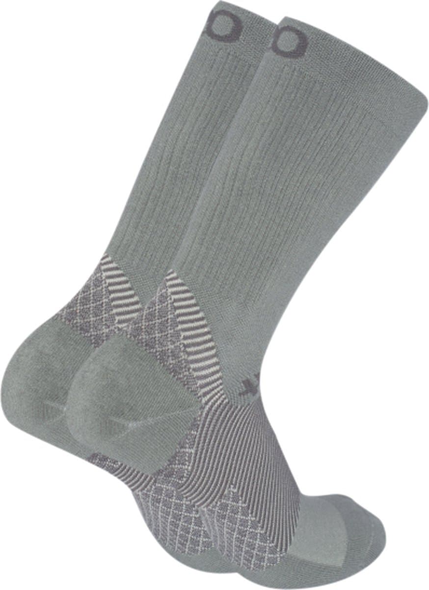 OS1st FS4 fasciitis plantaris compressie sokken merinowol maat L (43-47) – grijs – hielspoor – vermoeide voeten – pijn onder de voetboog – hielpijn – temperatuurregulerend – ademend – vochtregulerend – compressie – naadloos – antibacterieel