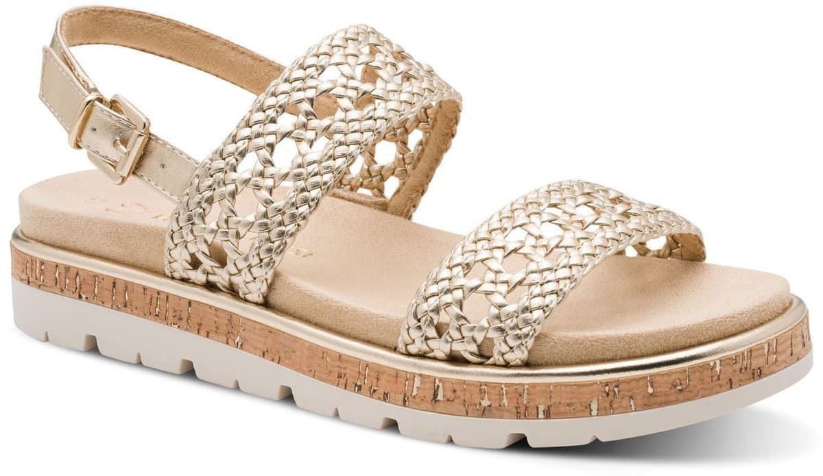 Marco Tozzi Dames Sandaal 2-28407-46 940 F-breedte Maat: 39 EU