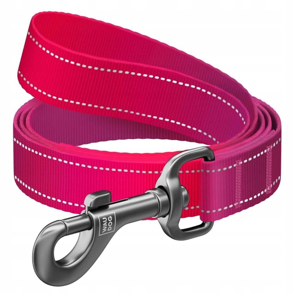 WAUDOG Nylon Hondenlijn Mono Roze M 20mm 200cm