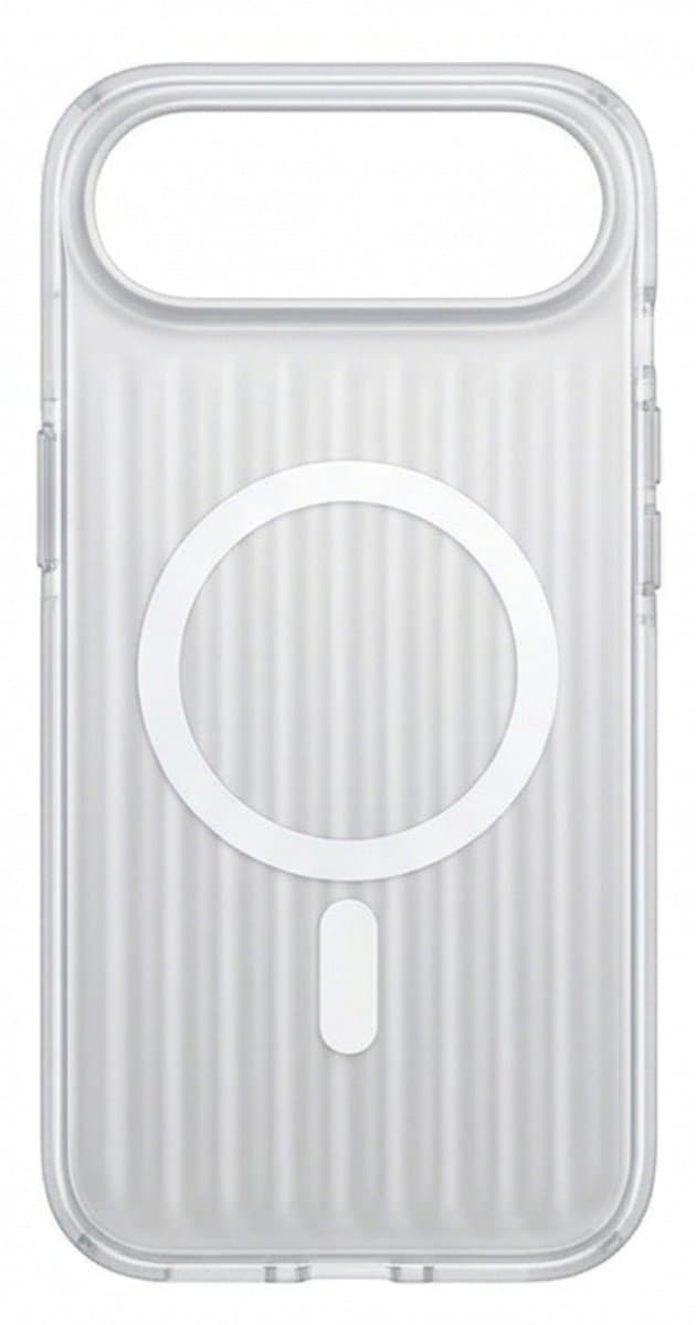 Mastersøn iPhone 17 Air Hoesje MagSafe Thin Design - Zilver