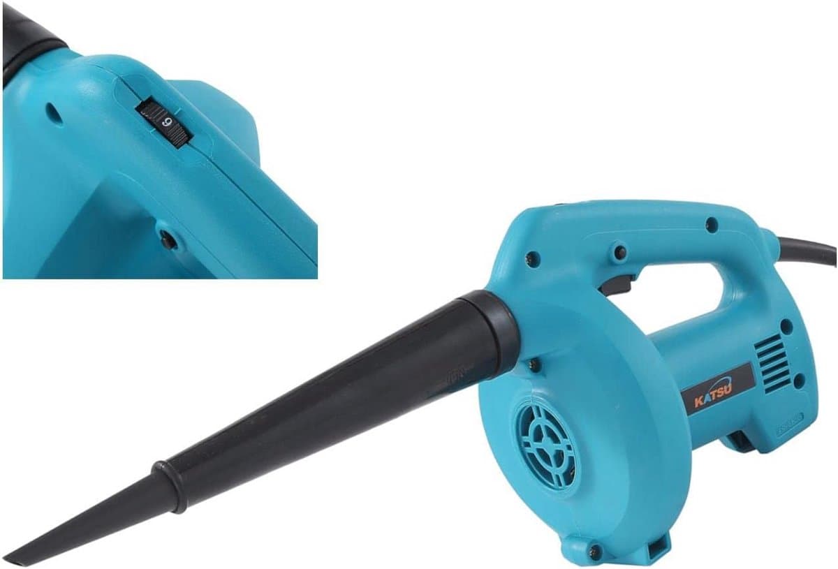 Elektrische Bladblazer - Tuinstofzuiger - Tuinonderhoud - Variabele Snelheid - 900 Watt - Zwart