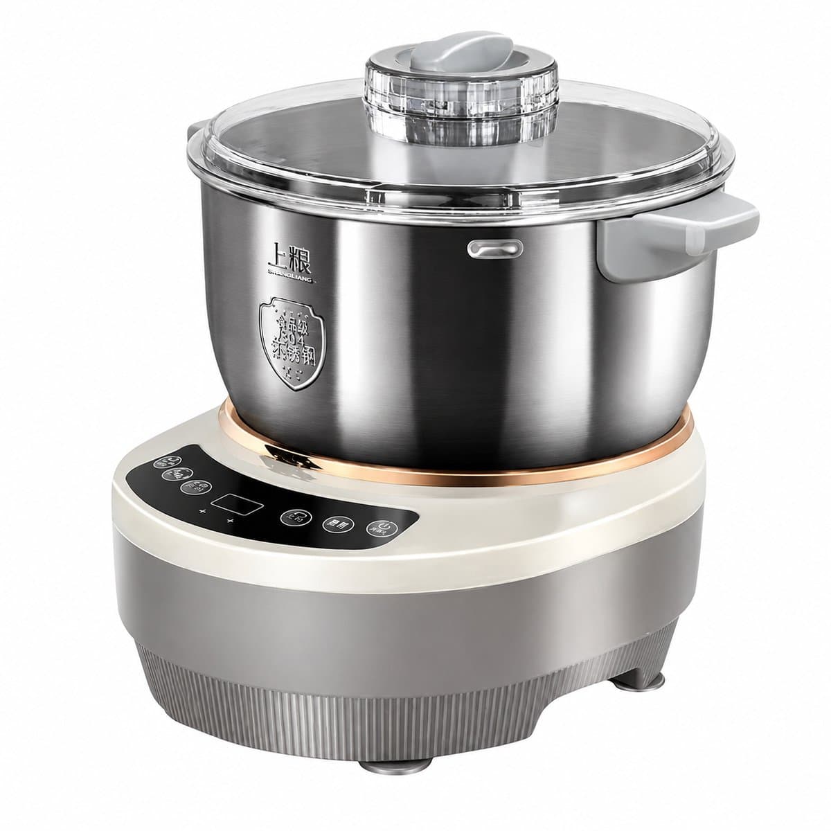 Velmio Keukenrobot - Kneedmachine - Deegmachine - Elektrische Deegmixer - 5L - Keukenmachine - Met Fermentatiefunctie - RVS