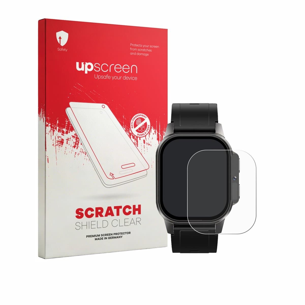 upscreen - Screenprotector voor Domino Watch DM62 - Folie Beschermfolie transparant