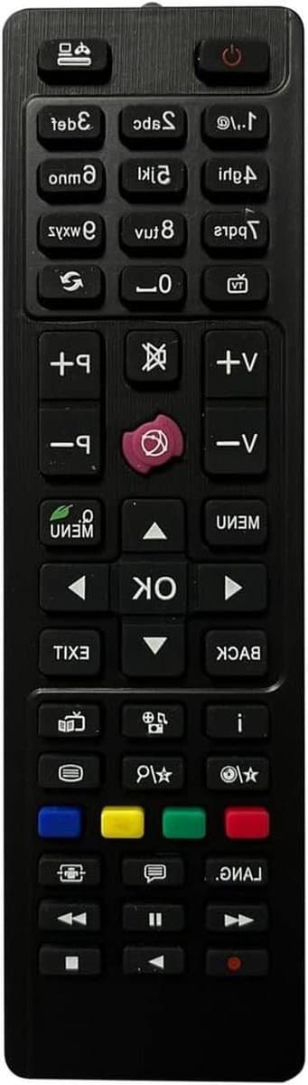 Afstandsbediening Televisie - Universele Controller - Programmeren Televisie - Specifieke Compatibiliteit - 10 Meter Bereik - Zwart