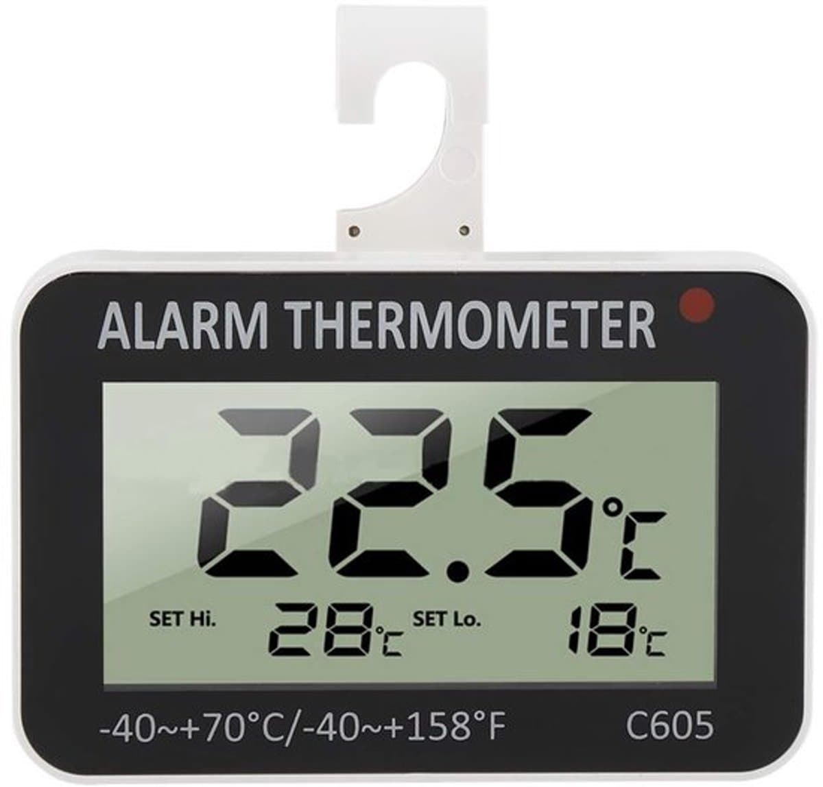 Allecto - Digitale Koelkastthermometer - Temperatuurmeter met Alarm