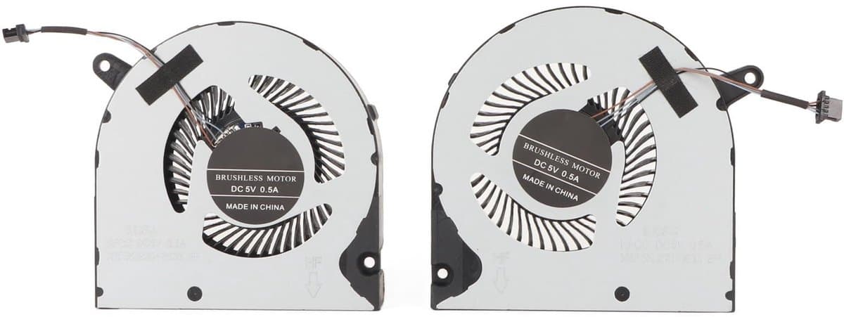 Dailygoody - CPU GPU-koelventilator - Vervangen - Laptop interne koelventilator - Efficiënte koeling - Geschikt voor G3 3590 G5 SE 15 5500 5505 G3 350