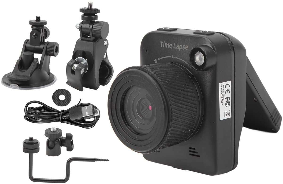 Dailygoody - Timelapse Camera - 4K - Outdoor Filmopnamen - 32MP - Waterdicht - Macro-opnamen - Geschikt voor Bouwprojecten - Compact formaat