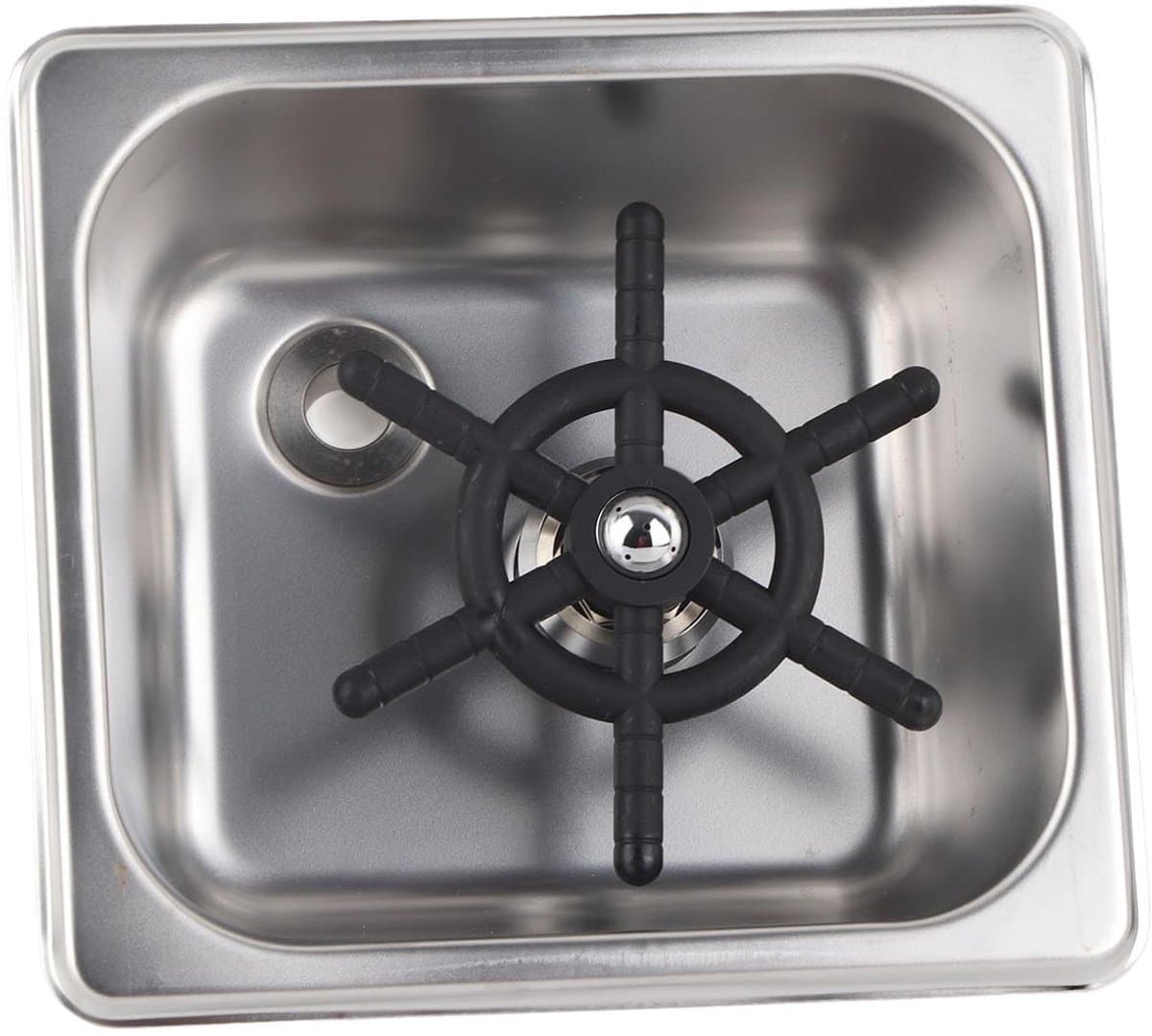 Dailygoody - Automatische glaswasmachine - Roestvrij staal - Bespaart tijd en water - Glazen spoeler voor bar - Praktisch en duurzaam - Geschikt voor