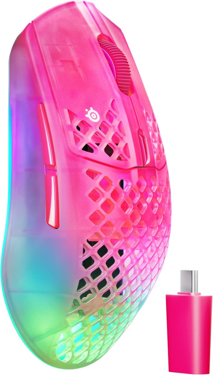 SteelSeries - Aerox 3 Wireless Gen 2 - Magenta Haze