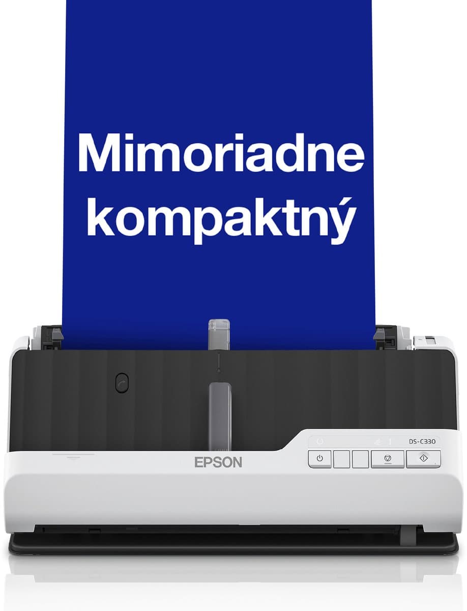 Epson DS-C330 scanner met ADF en losse-velinvoer 600 x 600 DPI A4 zwart, wit