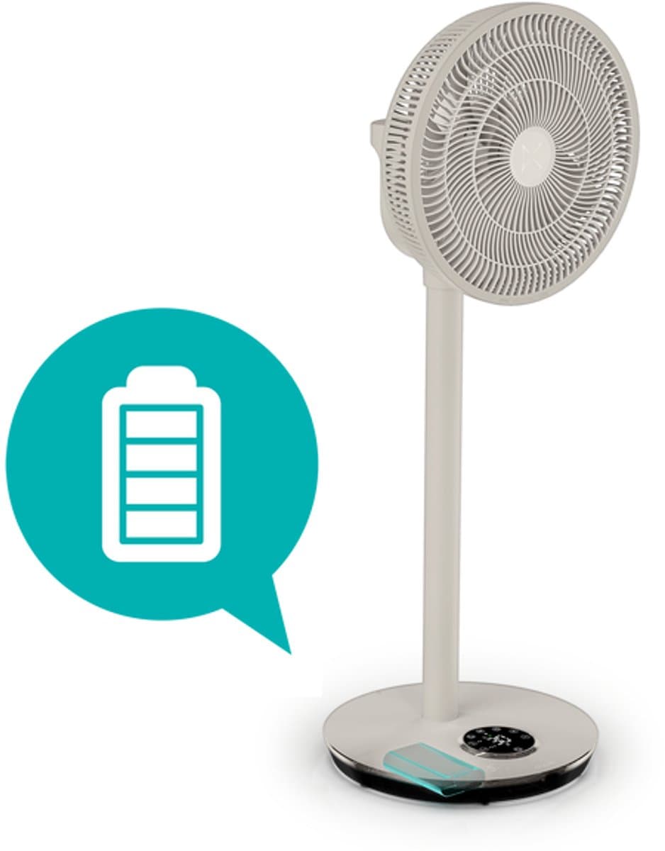 Duux Dock & Accu voor Whisper Flex 2 Ventilator – Li-ion Batterij 3350 mAh – Tot 11 Uur Batterijduur