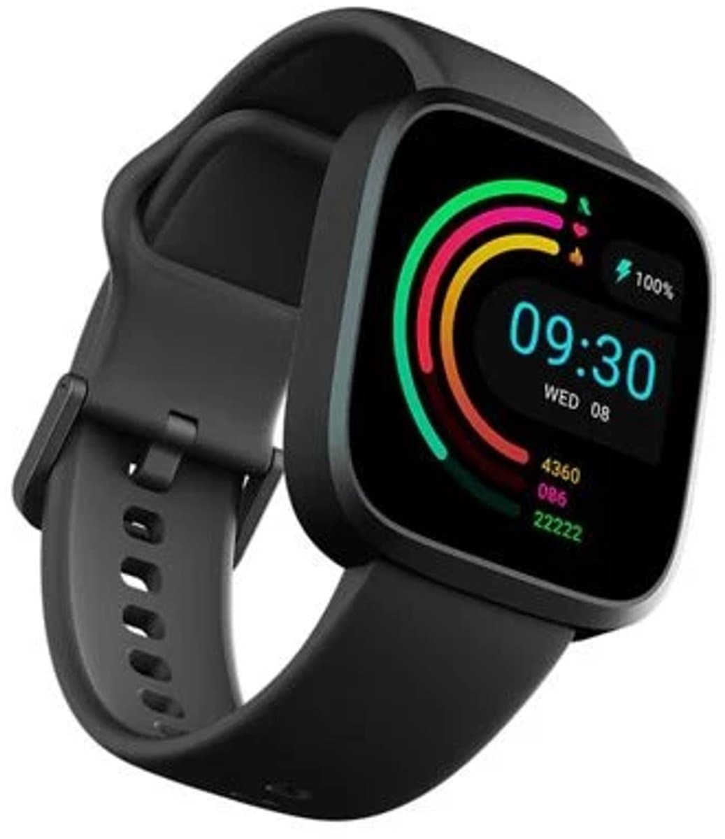 HiFuture EDGE Smartwatch – Zwart, 1.72” HD Display, 24/7 Hartslagmonitor