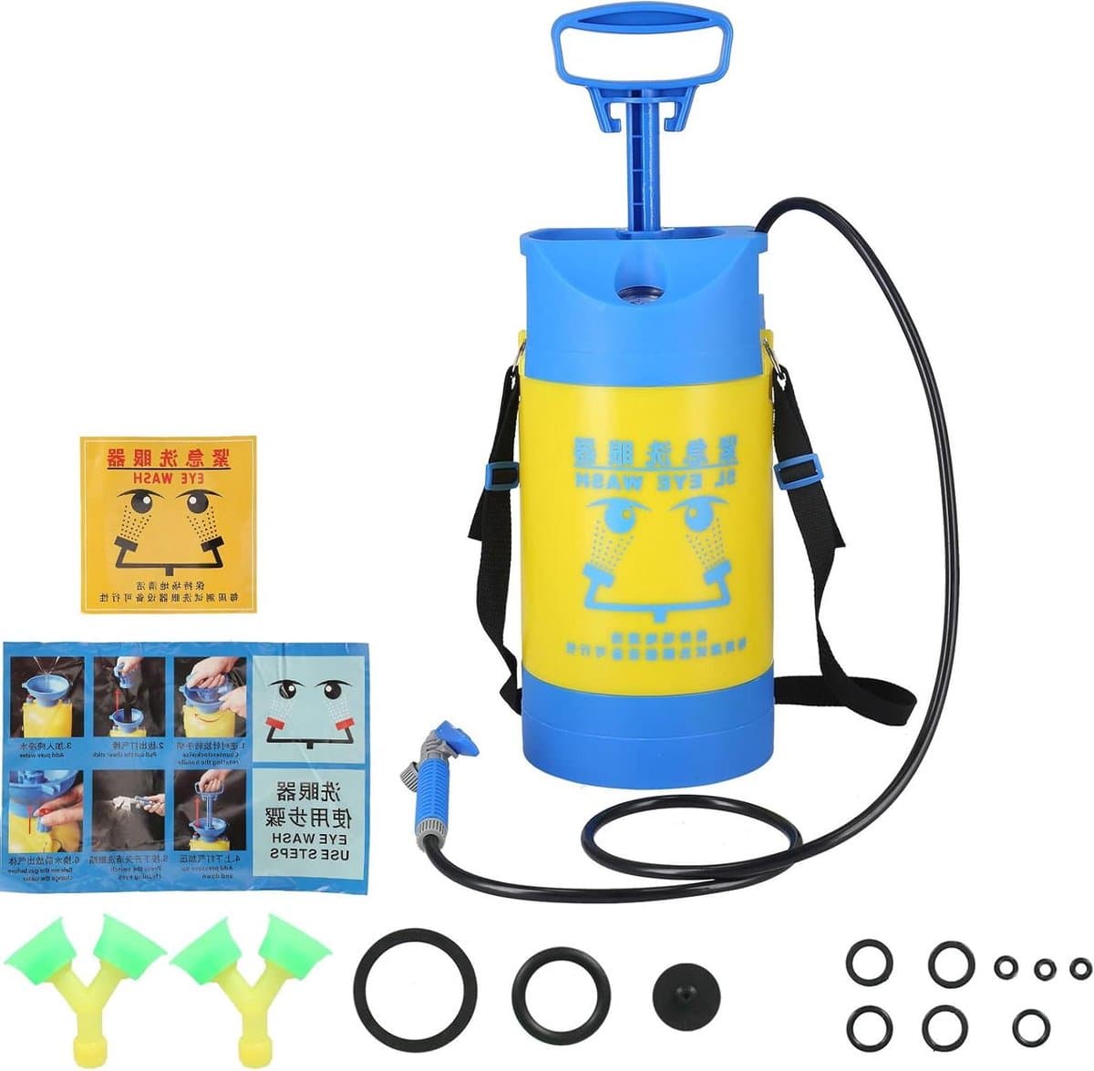Drukspuit 5L - Tuinsproeier - Planten Water Geven - Met Drukregelaar - 5 Liter - Groen