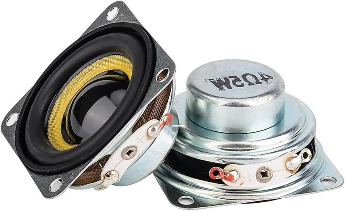 Mini Speaker - Luidspreker Set - DIY Home Theater - Neodymium Magneten - 40mm Diameter - Zwart