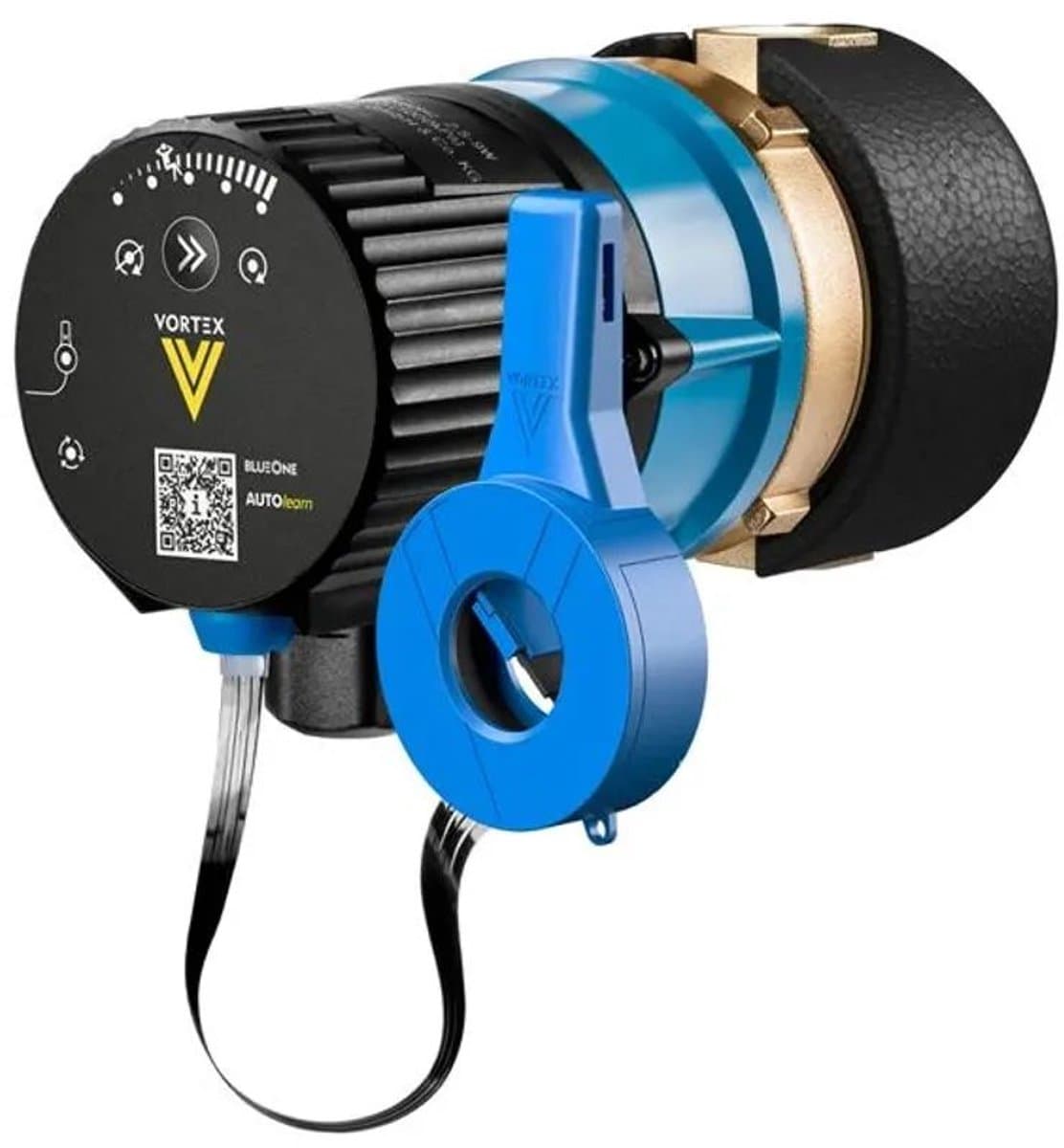 Vortex Pomp BWO 155 R SL met zelflerende module, isolatieschaal, ECM-kogelmotor met toerentalinstelling, 433-121-040