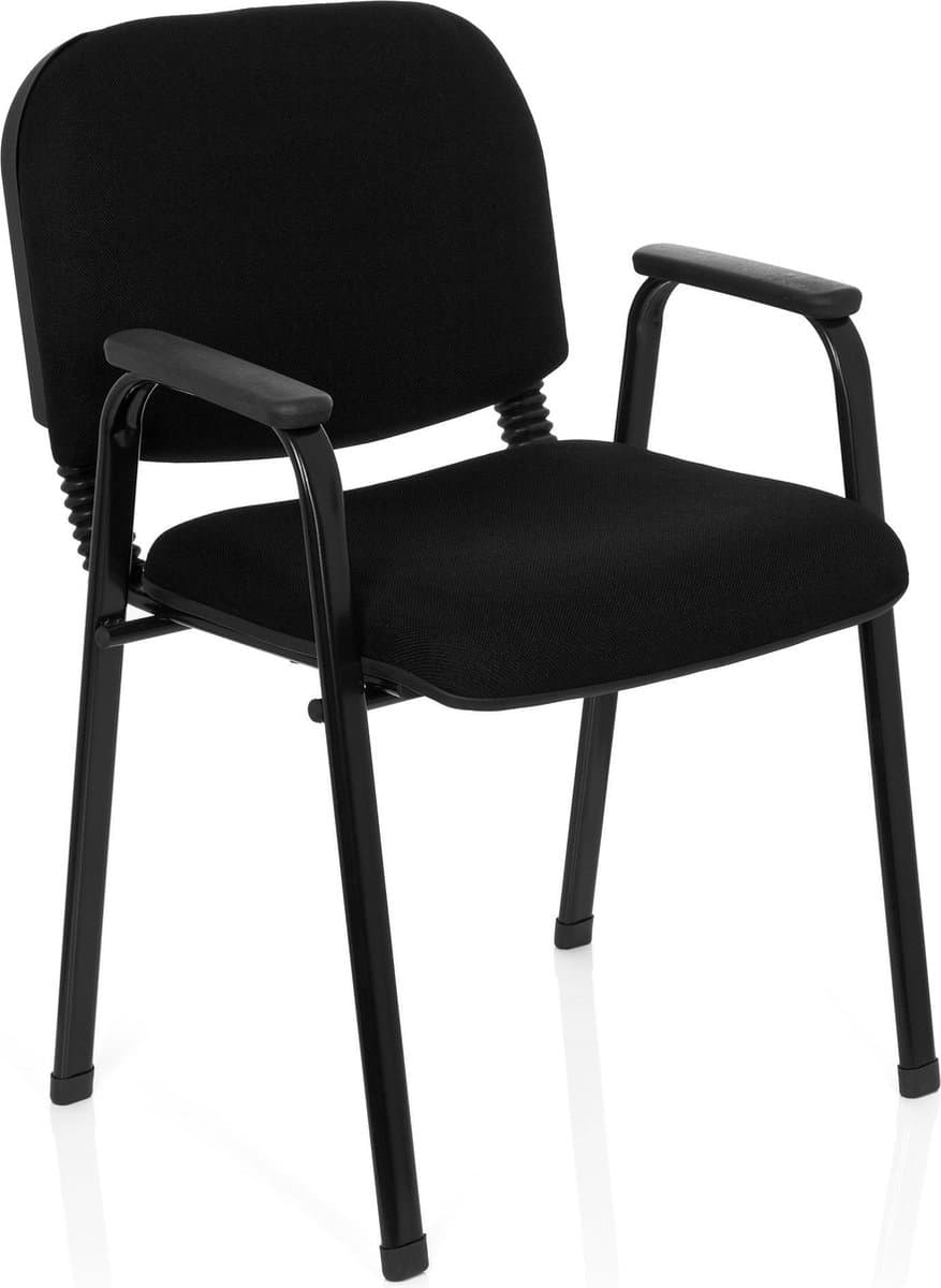 hjh office XT 650 - Bureaustoel - Bezoekerstoel/vergaderstoel - Zwart