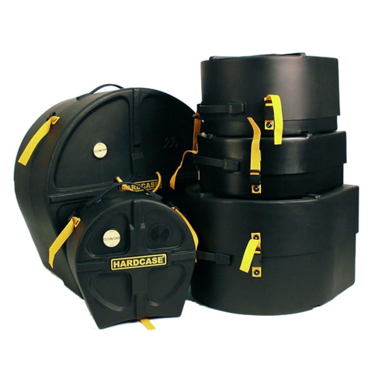 Hardcase caseSet "Rock Fusion 2", HROCKFUS-2, 22/10/12/14FT/14SD - Drum koffer set