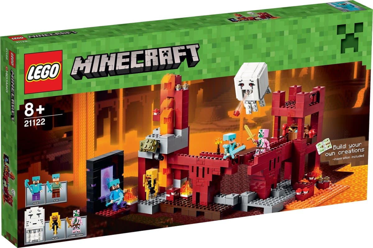 LEGO Minecraft The Nether Fortress 21122