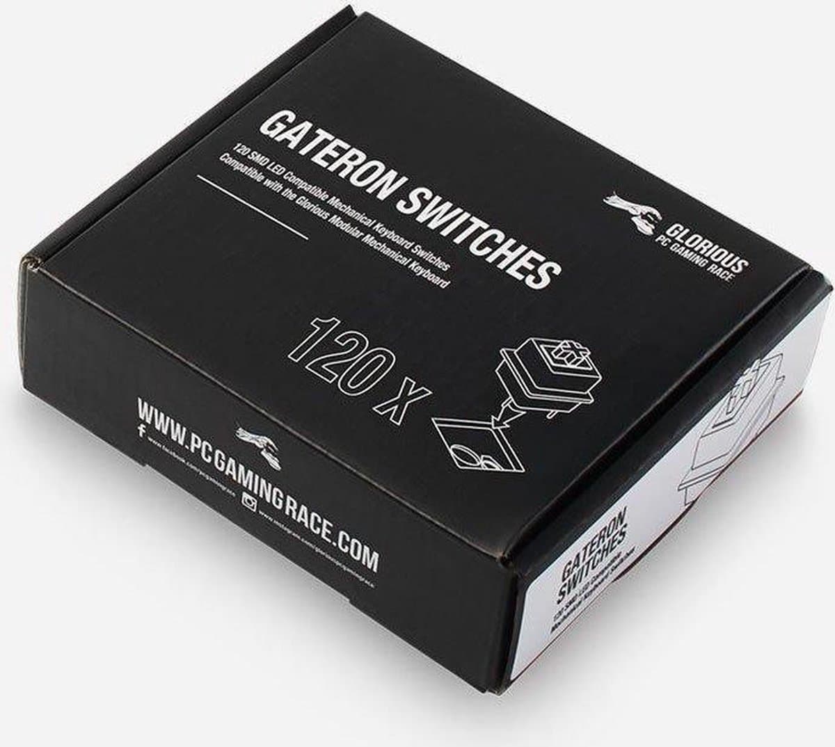 Glorious PC Gaming Race GAKC-051 toetsenbordaccessoire Keyboard Gateron Switches - 120 stuks